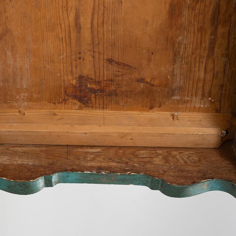 A Swedish Rococo table, late 18th century.