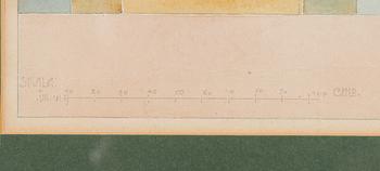 Eliel Saarinen, Skiss till Husaltare.