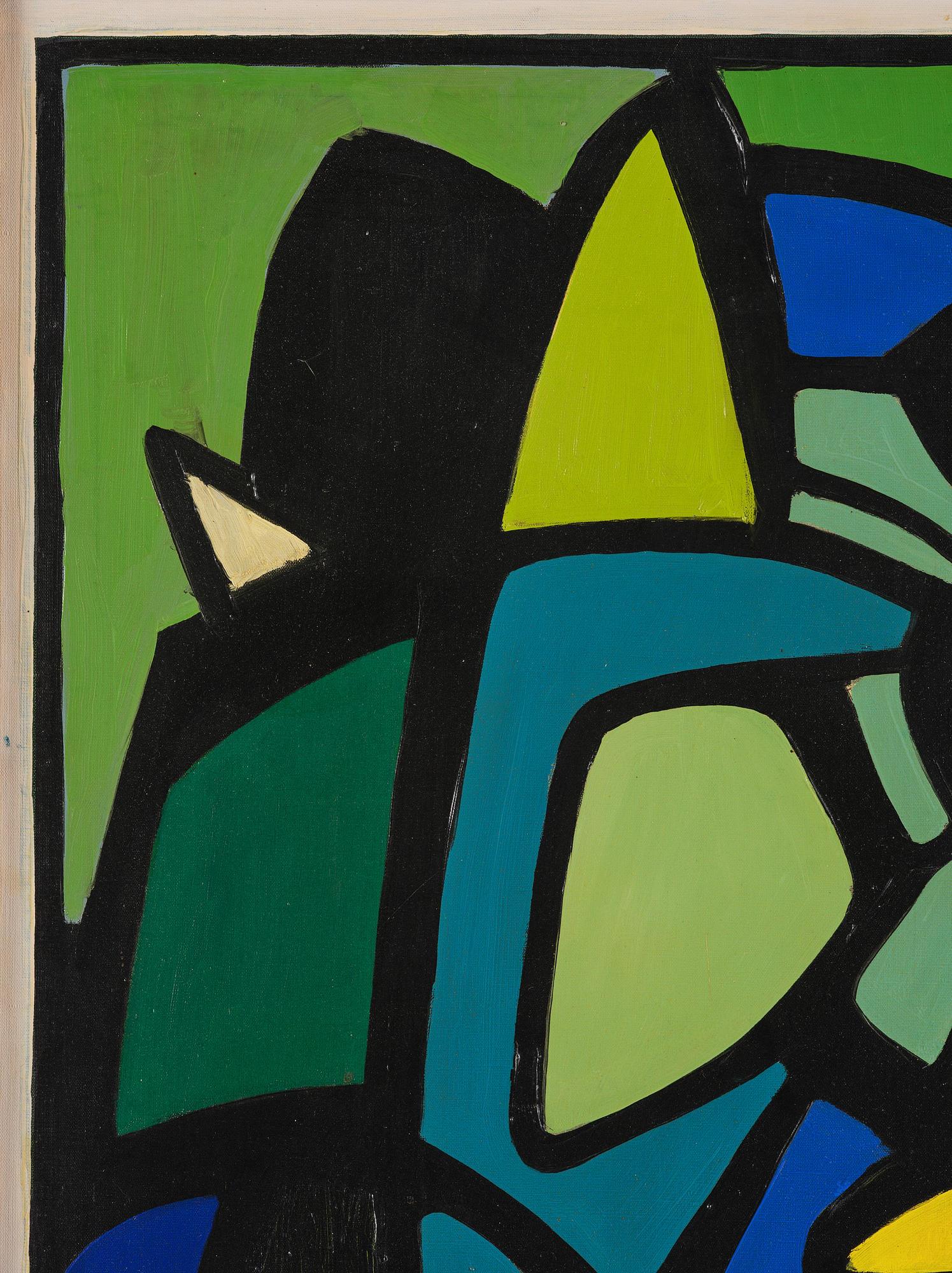 Kristine Harrebekk, Composition in Green.