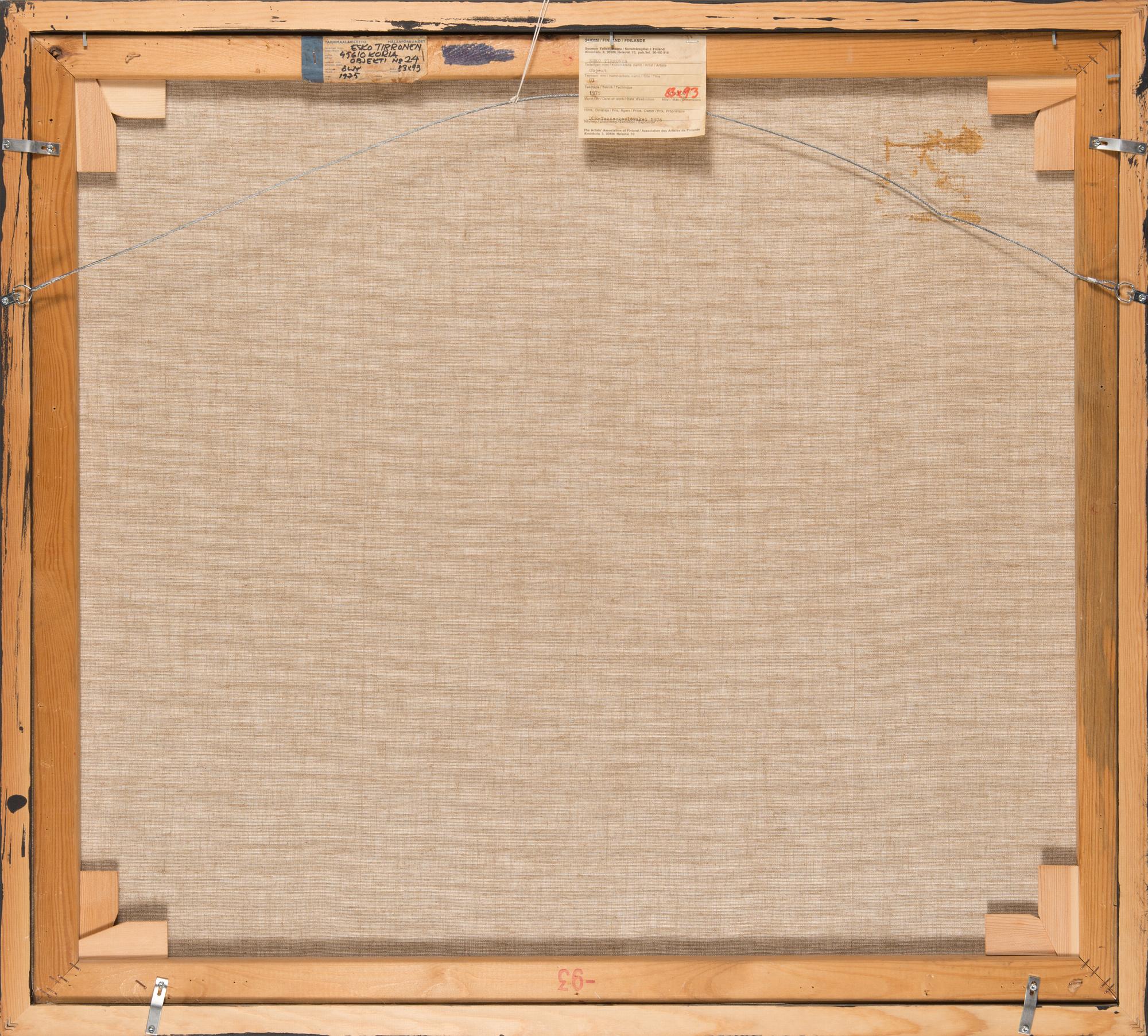 Esko Tirronen, "Object no 24".