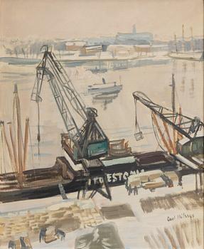 Axel Nilsson, "Stadsgårdskajen".