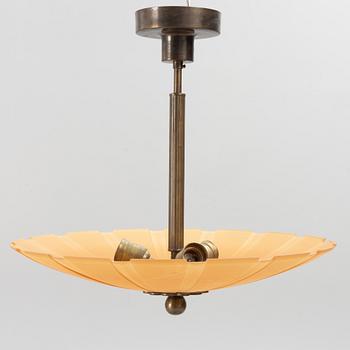 Malmö Metallvarufabrik, a ceiling lamp, model "661", 1930s.