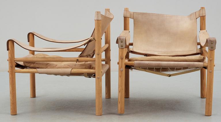 FÅTÖLJER, ett par, "Sirocco", Arne Norell, Norell Möbler AB, 1970-tal.