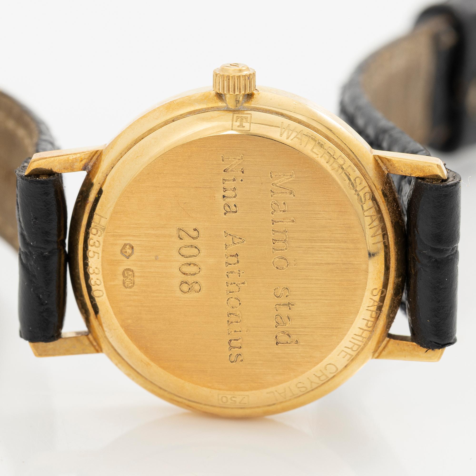 Tissot, Goldrun, wristwatch, 24 mm.
