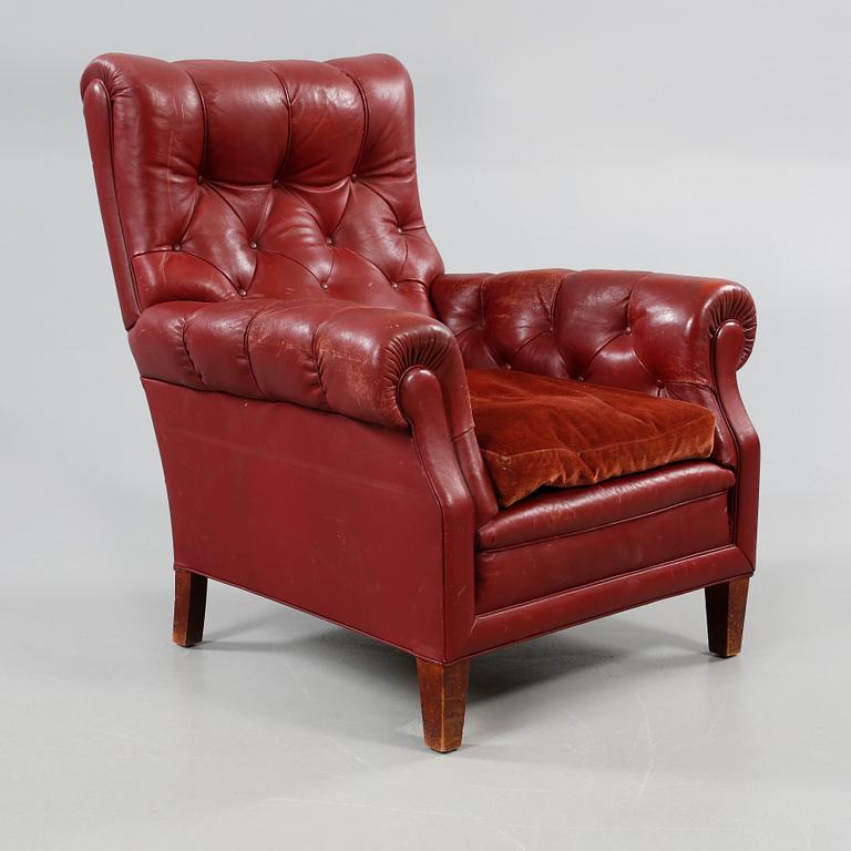 FÅTÖLJ, Chesterfieldmodell, 1900-talets första del.