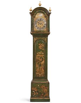 112. A longcase clock by B Shuckforth (1754- 1760).