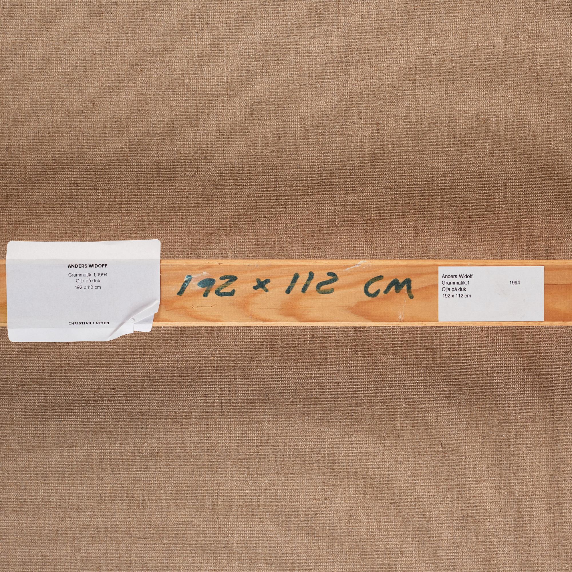 Anders Widoff, "Grammatik: 1 och 2".