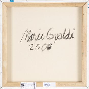 Marie Capaldi, oil on canvas, signed and dated 2007.