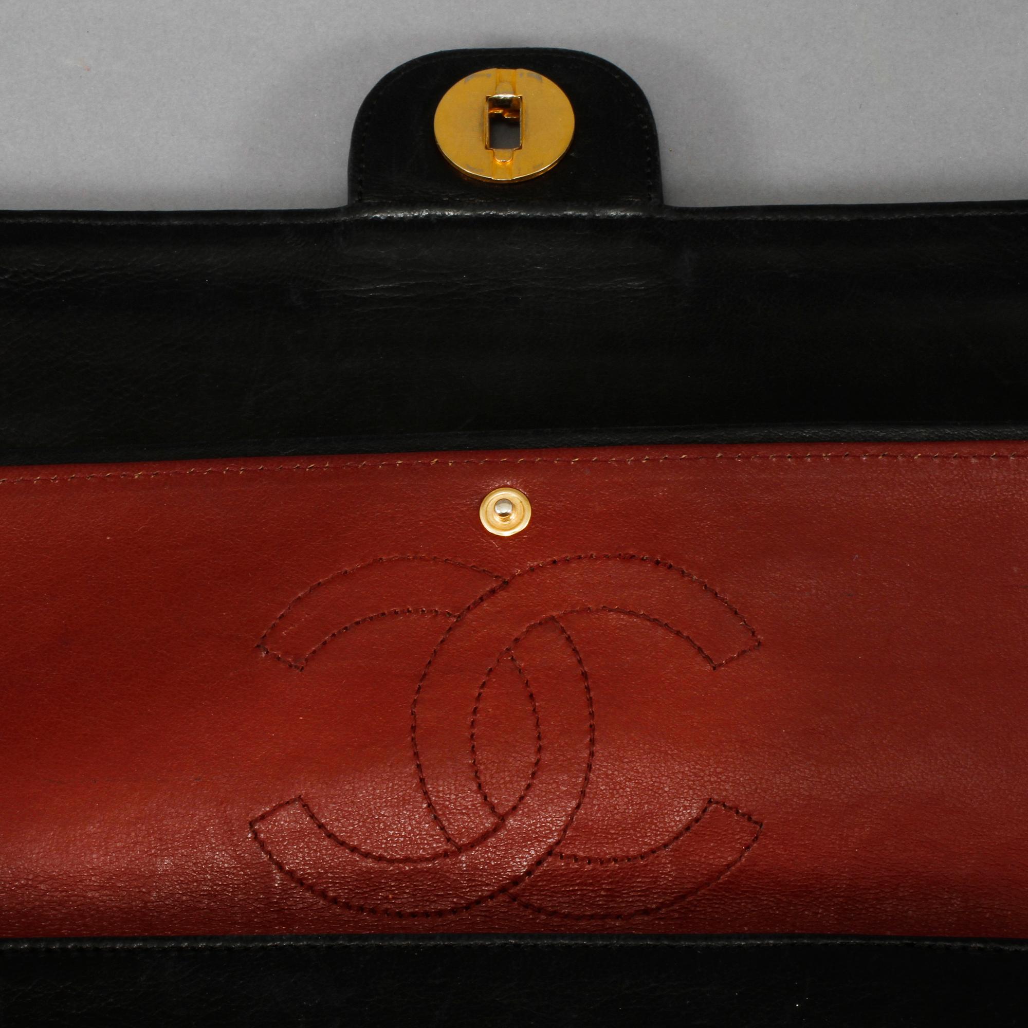 HANDVÄSKA, "Double Flap-bag", Chanel.