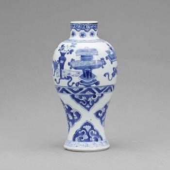 VAS, porslin, Kina Kangxi (1662-1722).