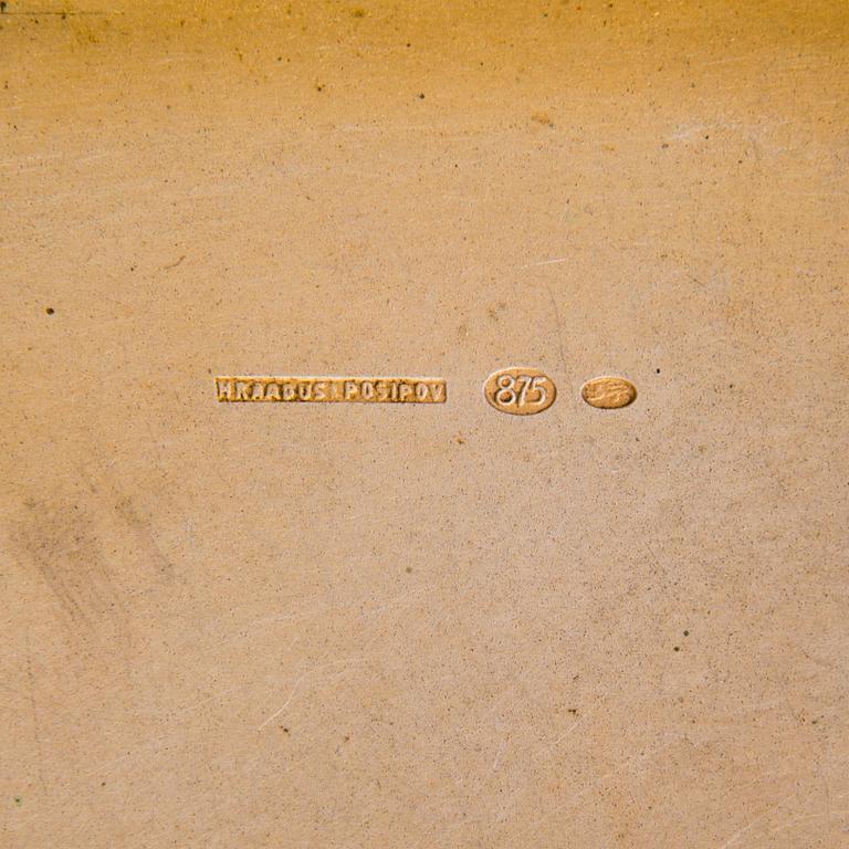 An Estonian silver cigarette case, H. Raadus & Posipov, early 1930s.