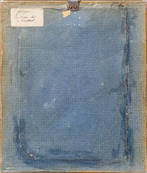 MINIATYRER, 3 st, bemålade tryck, 1900-talets början.