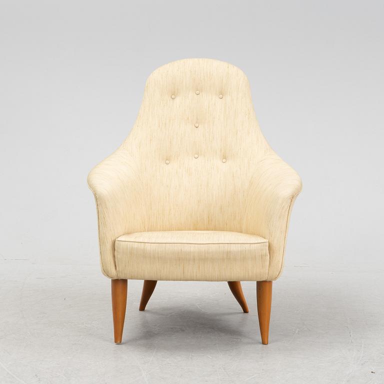 A 'Stor-Adam' easy chair by Kerstin Hörlin-Holmquist for Nordiska Kompaniet.