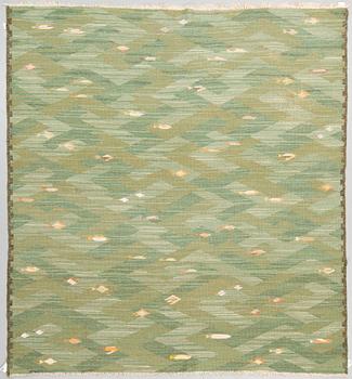 A CARPET, "Fiskar", flat weave, ca 259 x 239,5 cm, probably by Elsa Gullberg.