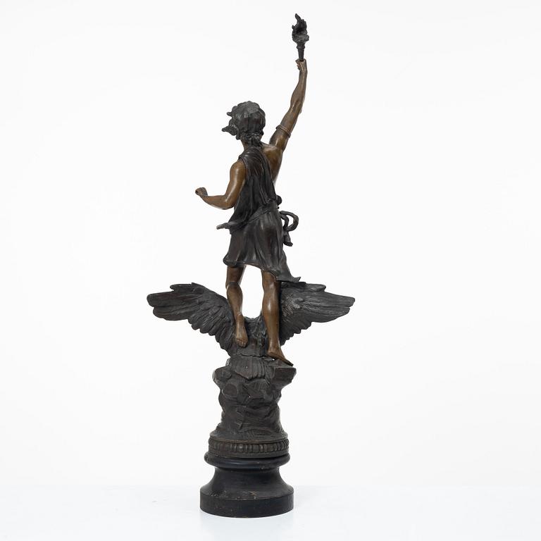 Decorative sculpture, "Le Jour," circa 1900.