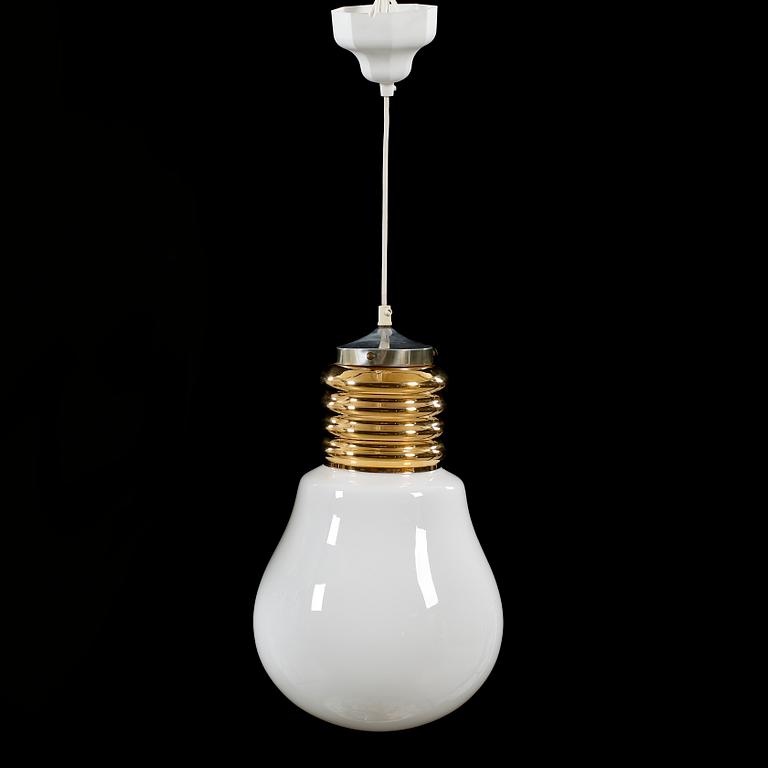 A ceilling lamp, probably made by IKEA in the 1970s. HEight 45 cm.