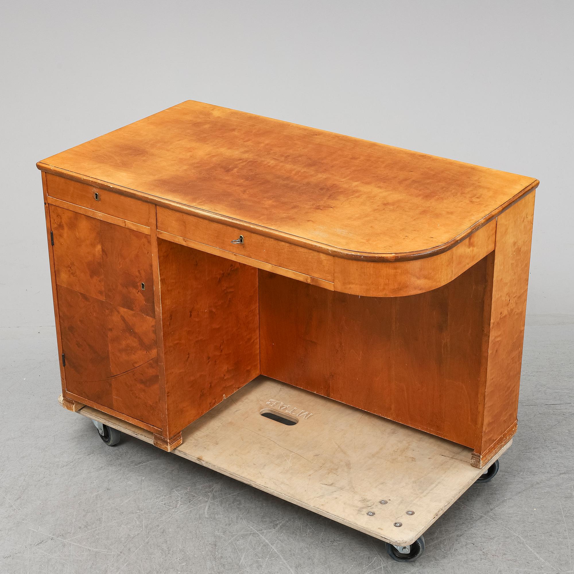 A 1930's writing desk.