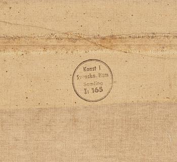 Gösta Adrian-Nilsson, "Christ revealed above the Eiffel Tower" (Kristus uppenbarar sig över Eiffeltornet (Kristus tillägnad)).