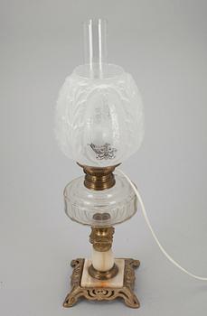 BORDSLAMPA, ca 1900.