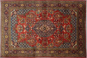 MATTA, orientalisk, modern tillverkning. Ca 218 x 334 cm.
