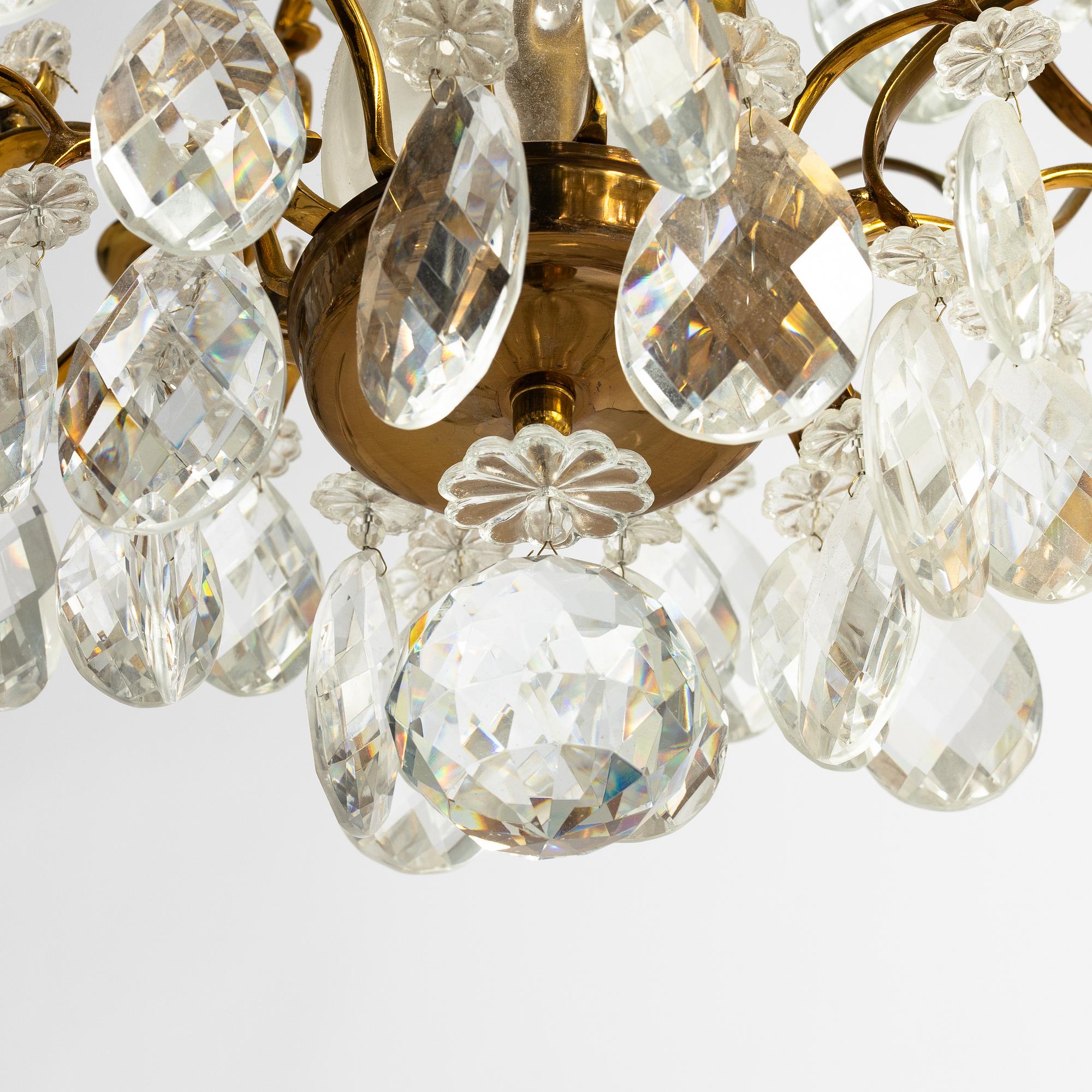 Chandelier, Rococo style, contemporary.