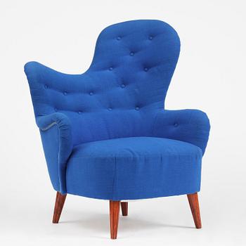 S. M. Wincrantz Möbelindustri, fåtölj, Swedish Modern, Skövde, 1940-50-tal.