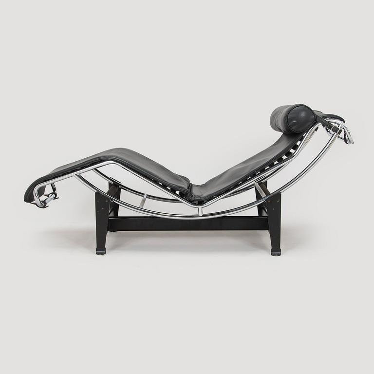 Charlotte Perriand & Le Corbusier, an 'LC4' lounge chair, Cassina, Italy.