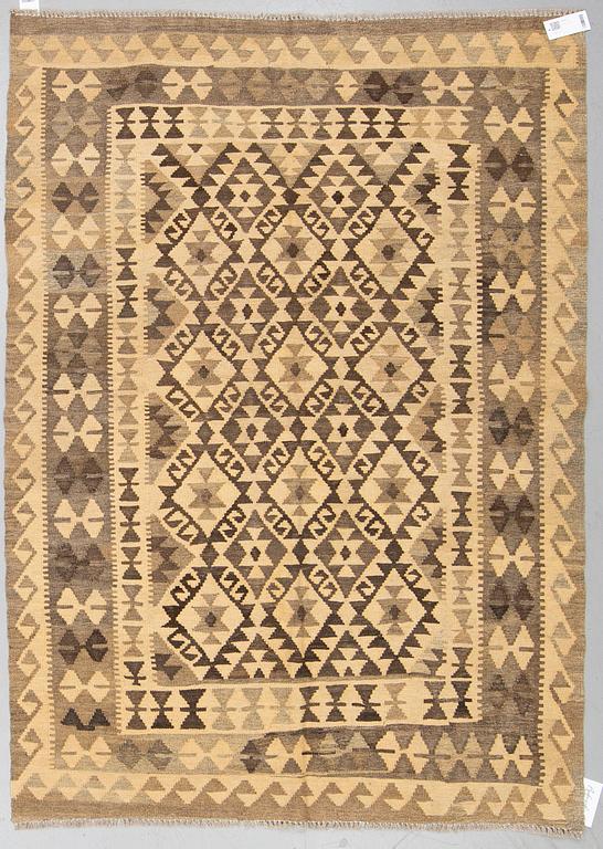 A carpet, Kilim, ca 203 x 149 cm.
