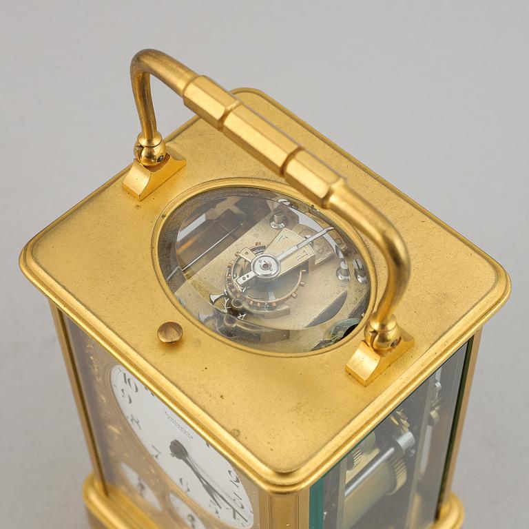 A Linderoth carriage clock, Stockholm, early 20th Century.