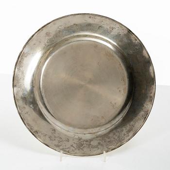 Three silver dishes, Sweden, 1910-32.