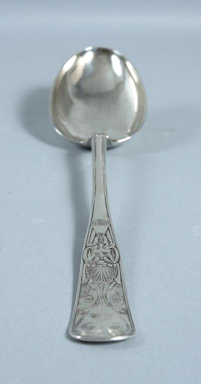 RAGUSKED, silver Danmark. Cristesen. 1877.