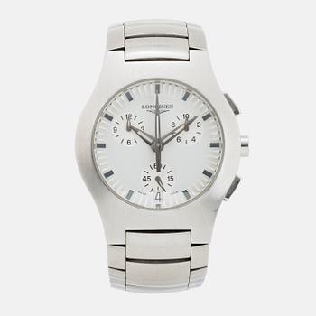 LONGINES, Oposition, chronograph, wristwatch, 38 mm.