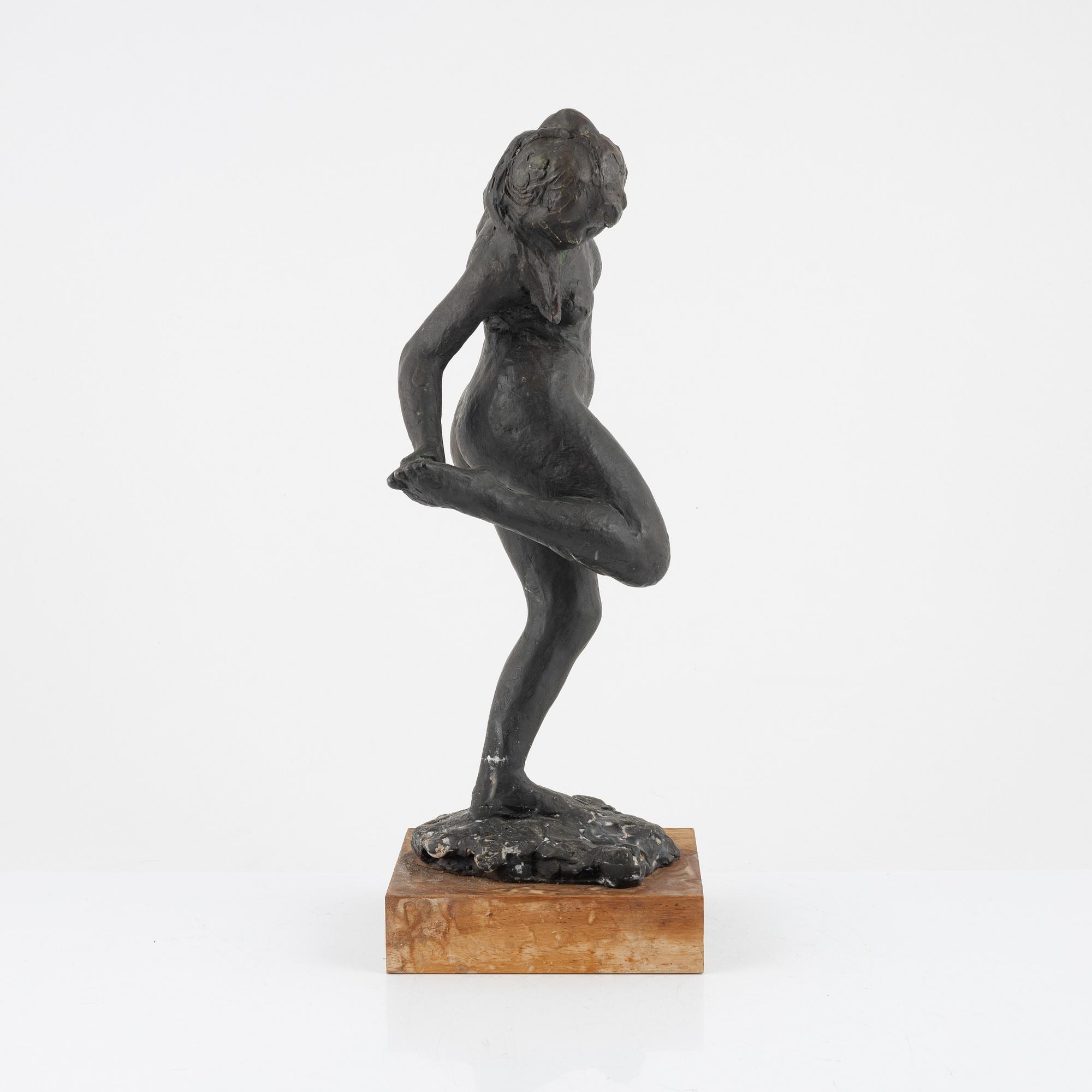 Edgar Degas, after, sculpture, composite, Alva Studios, late 20th century.