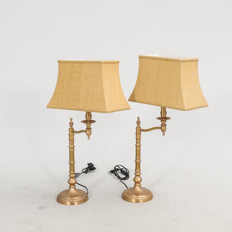 Laura Ashley, bordslampor 1 par,