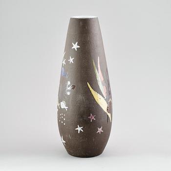GOLVVAS, stengods, "Havsflora", Anna-Lisa Thomson, Upsala-Ekeby.