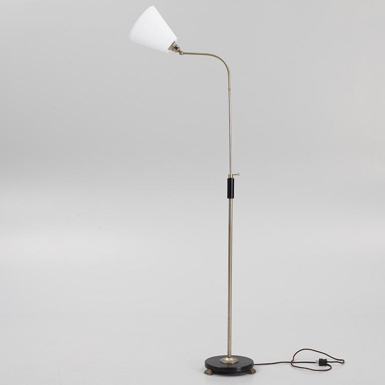 Erik Tidstrand, golvlampa, modell "28604", Nordiska Kompaniet, 1930-tal.