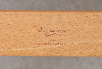 FÅTÖLJER, ett par, "Eva", Bruno Mathsson, 1970-talet.