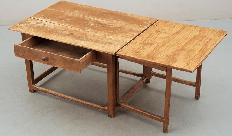 SLAGBORD, allmoge, 1800-tal.