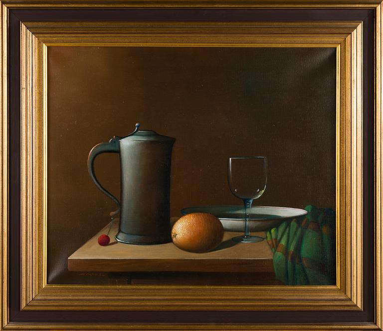 JAN PALMU, oil on canvas, signed and dated -82.