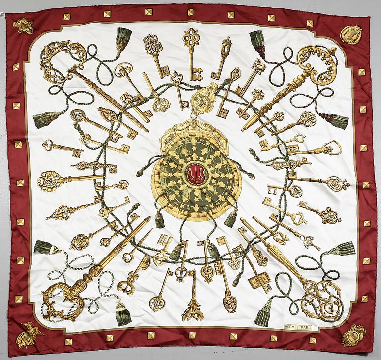 SCARF, "Les Clèfs", Hermès.
