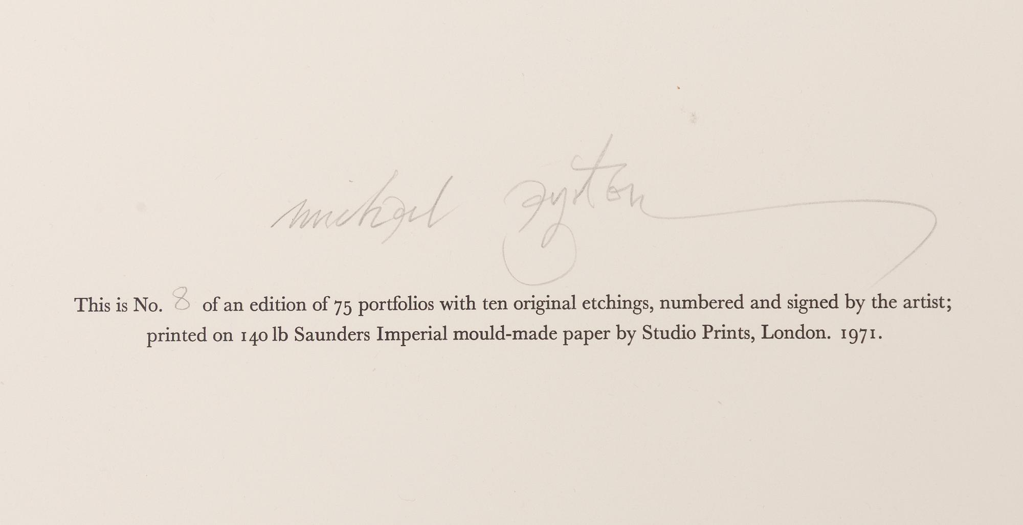 Michael Ayrton, "Minotaur", 2 st.