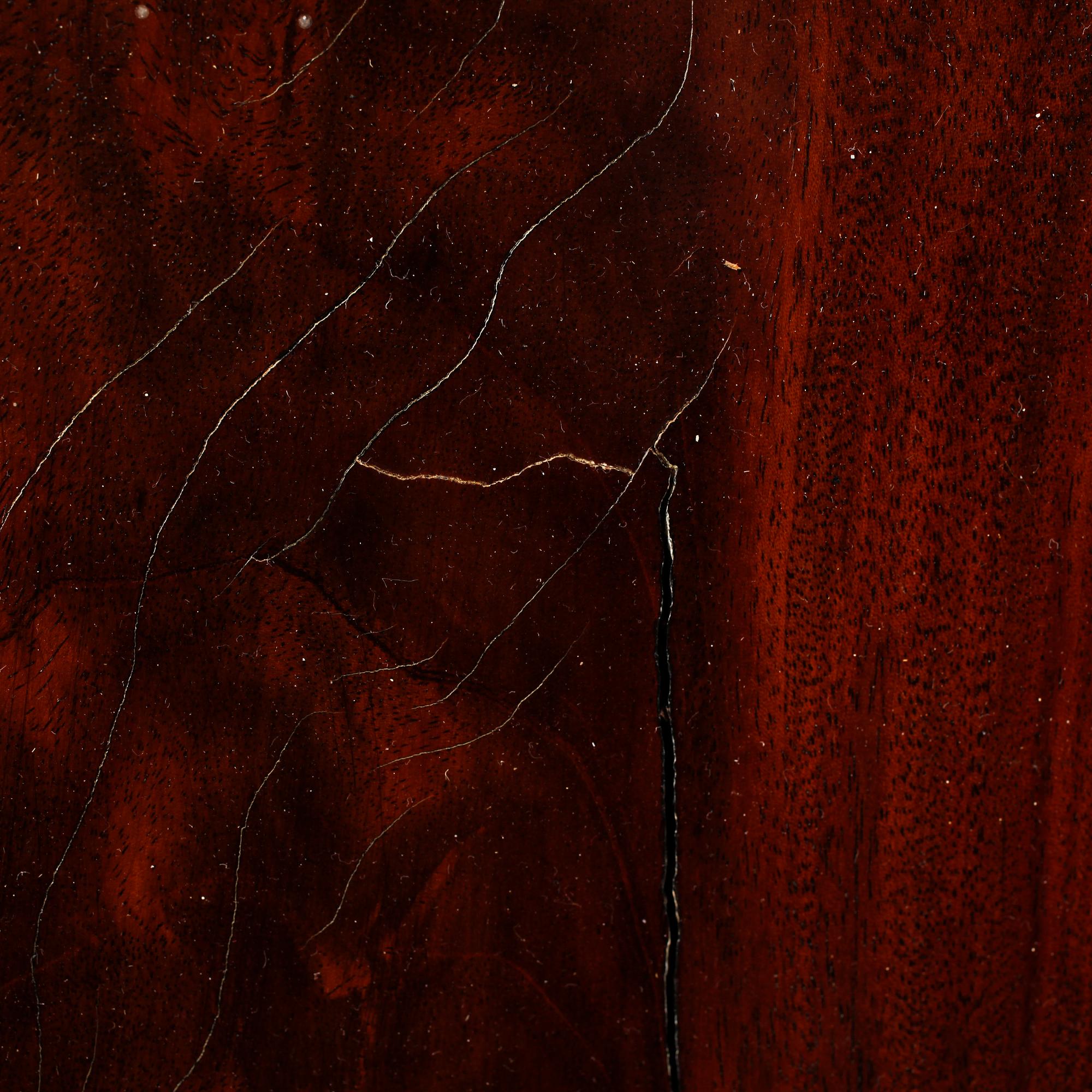 A 18th century grandfather clock.