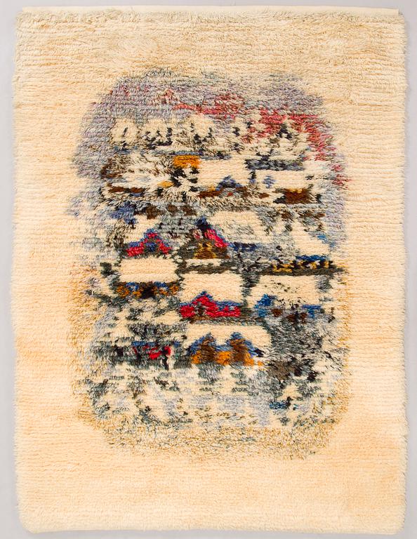 Irmeli Grönlund, ryijy, malli, Suomen käsityön ystävät. Noin 170 x 115 cm.