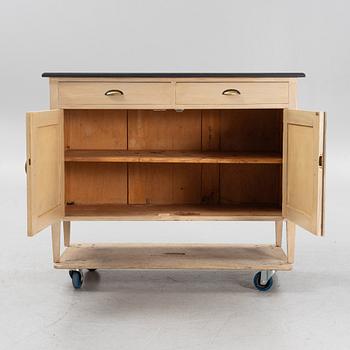A painted sideboard, 20th Century.