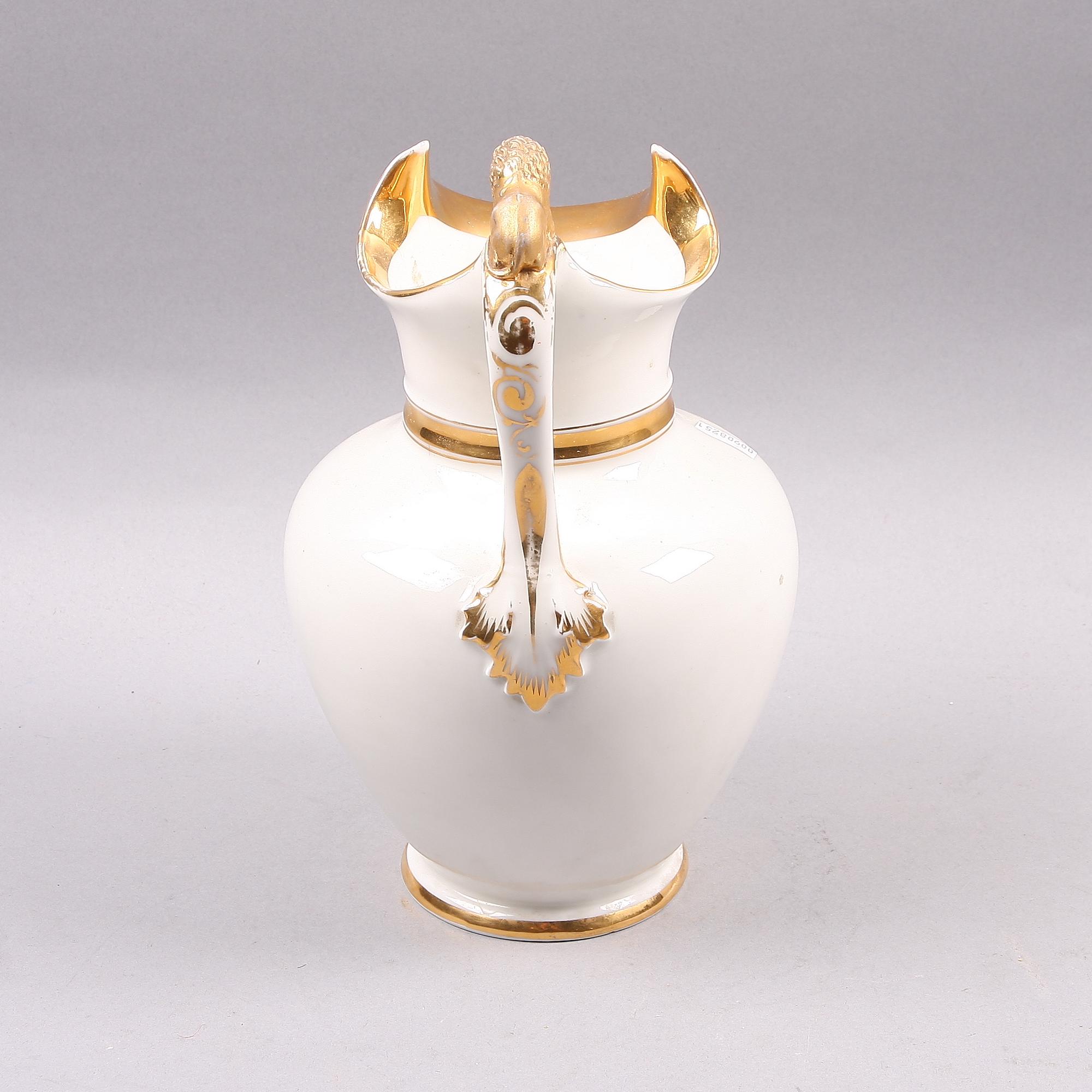 KANNA, porslin, empire, 1800-tal.