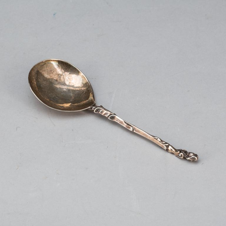 SKED, SILVER, MÖJLIGEN Johan Gadd, Umeå (1798-1802)Vikt ca 38 g.