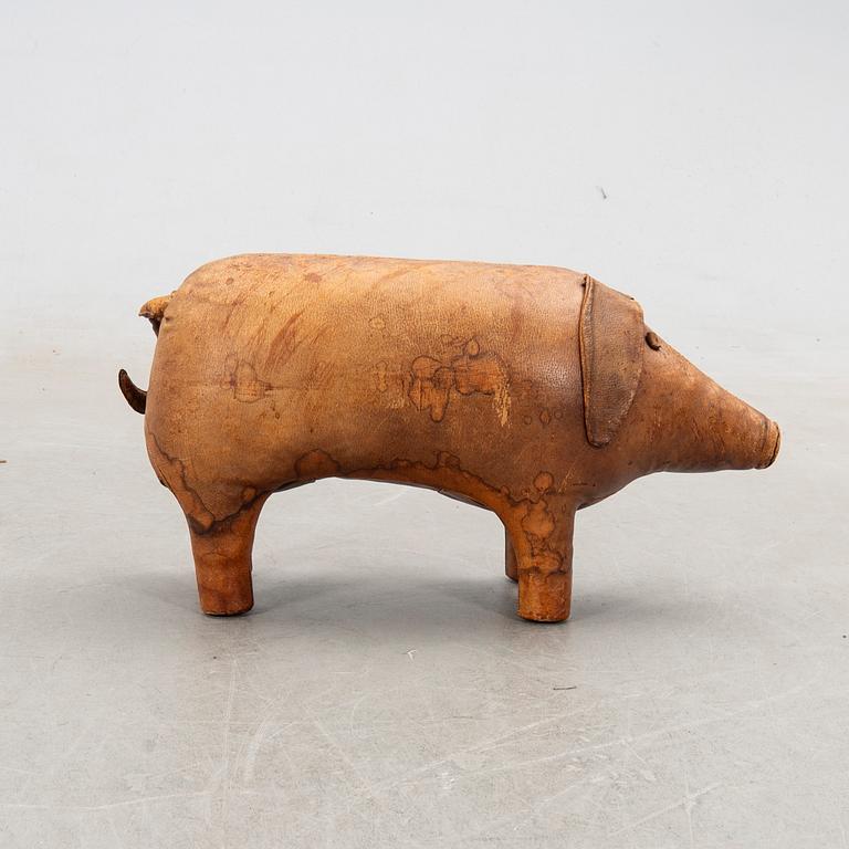 Dimitri Omersa & Co, footstool, second half of the 20th century. Offered by the firm Svenskt Tenn.