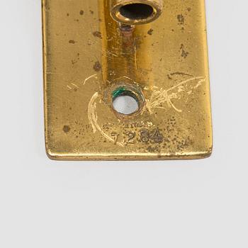 Paavo Tynell, a pair of '7284' wall lights for Taito, 1930s/1940s.