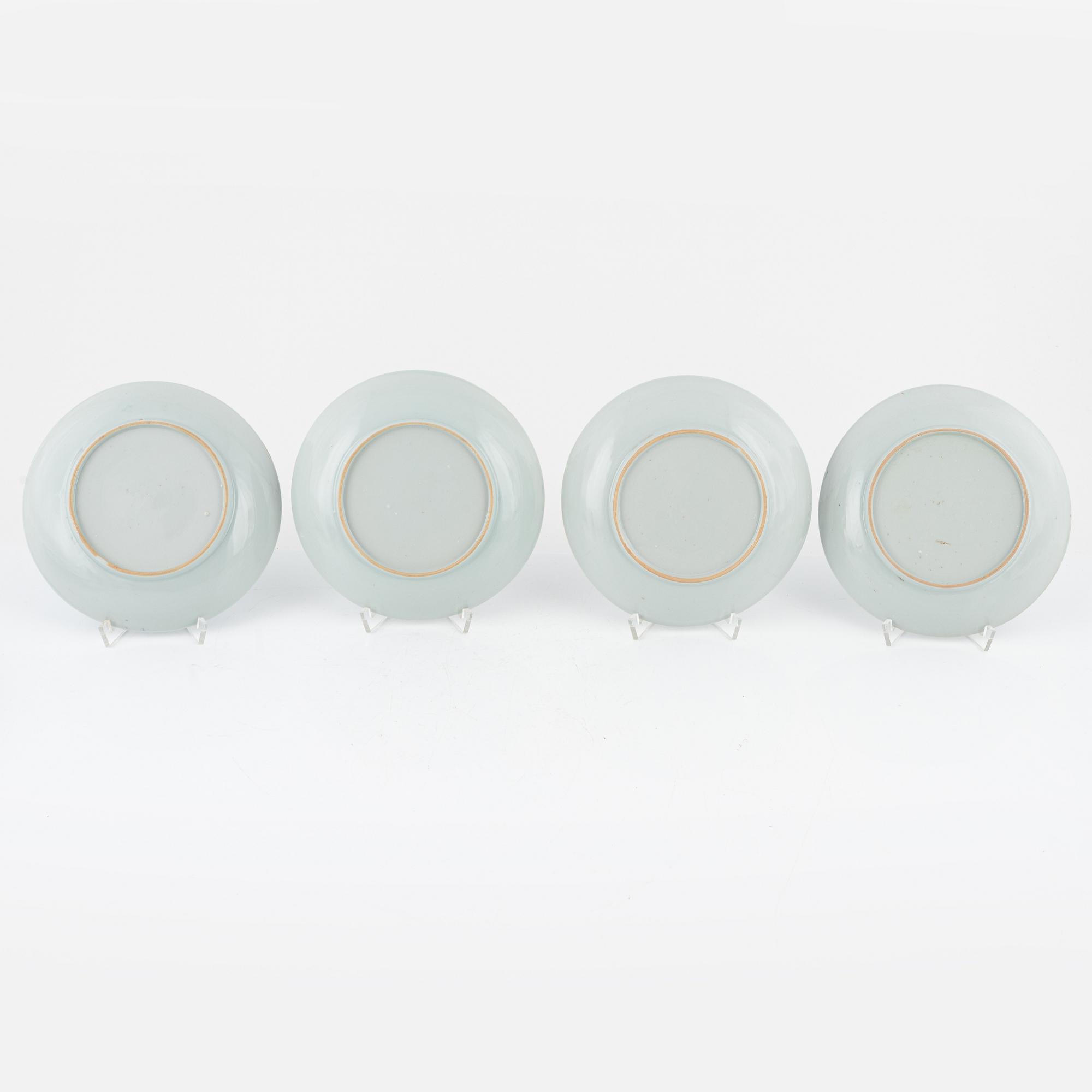 Company porcelain, 7 pieces, China, 18th century.
