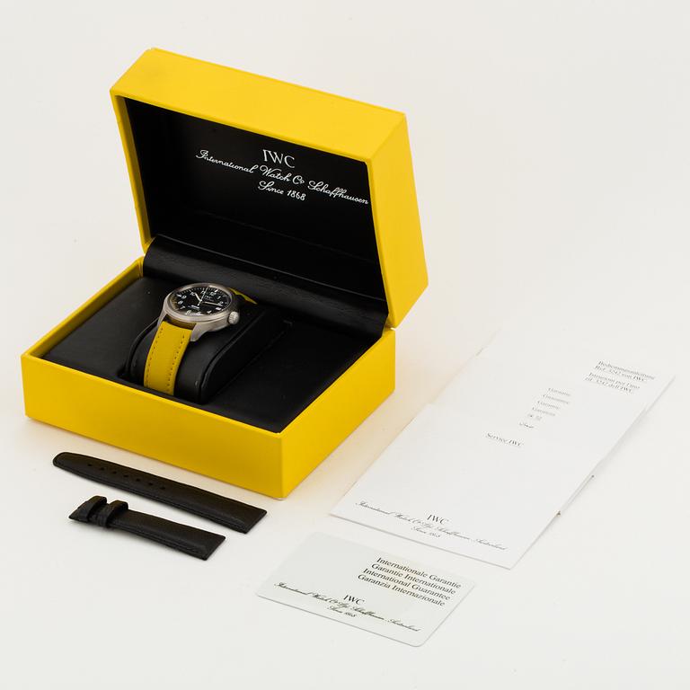 IWC, Mark XII Saab, "Mellow Yellow", armbandsur, 36 mm.